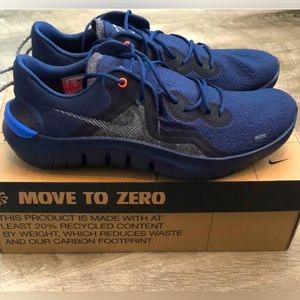 Nike Flex Rn 2021 Sz 8.5 Mens Navy/Black